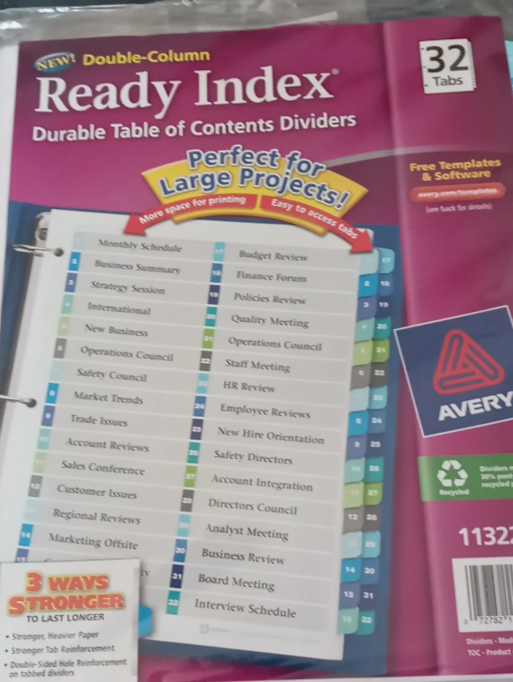 Avery new package